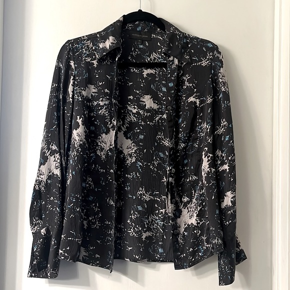 Classiques Entier Atelier Silk Button Down Blouse - Picture 8 of 8